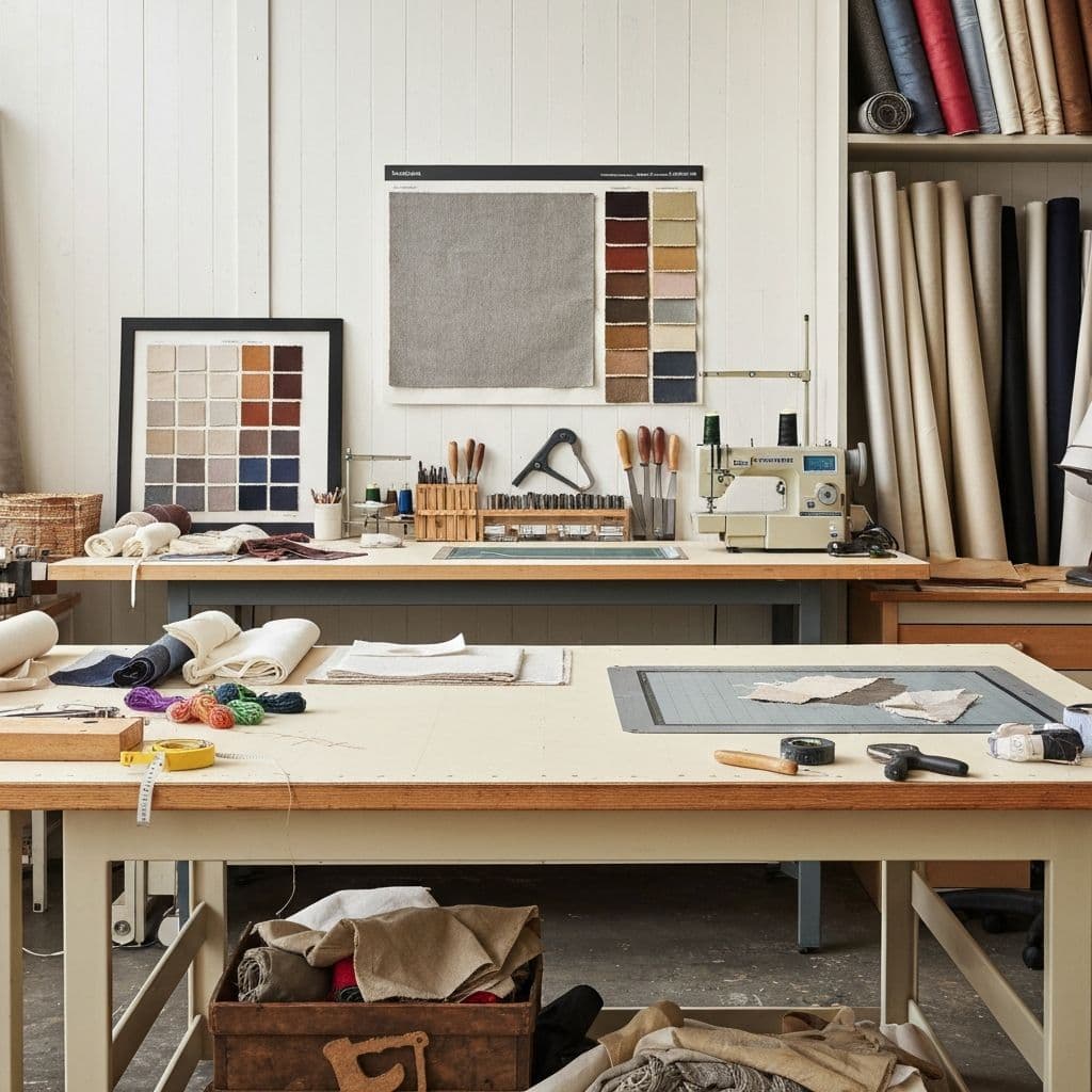 Pilgrim Furniture workshop interior