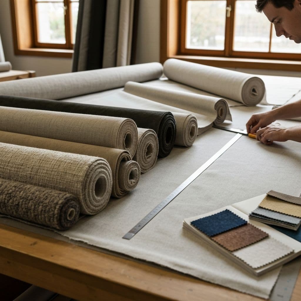 Craftsman hand-cutting mortise joint for couch arm